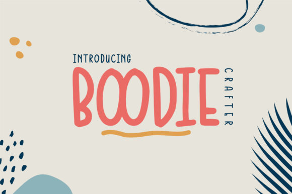 Boodie Crafter: A Vintage-Inspired Display Font for Digital Branding and Web Design