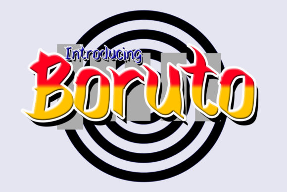 Boruto: A Bold Display Font for High-Impact Campaign Visuals