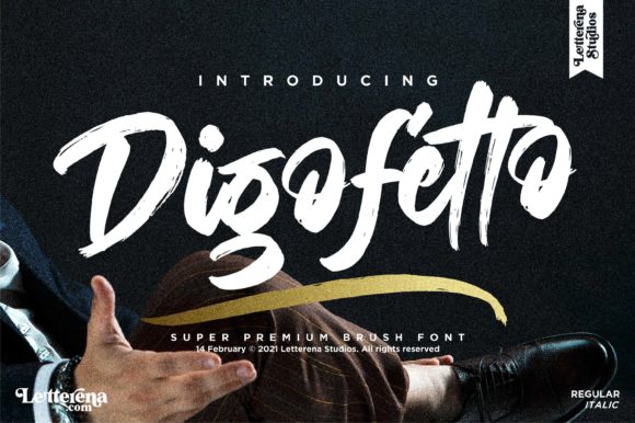 Digofetto: A Playful Script Font for Web Designers and Digital Brands