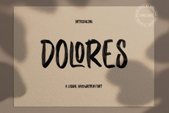 Dolores: The Display Font That Elevates Your Campaign’s Visual Voice