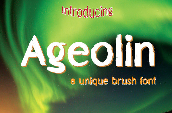 Elevate Your Brand with the Ageolin Display Font