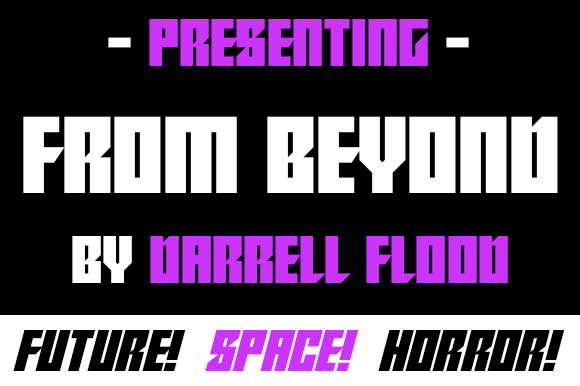 From Beyond: A Sci-Fi Display Font That Elevates Modern Branding