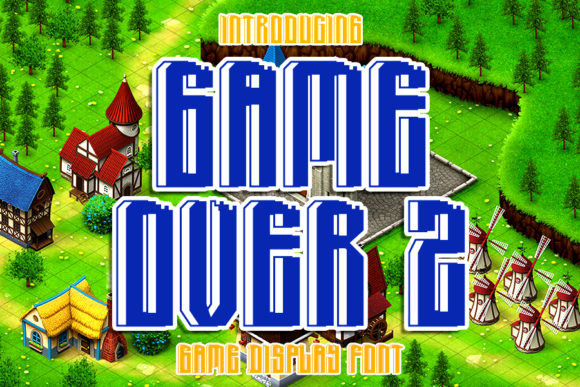 Game Over 2: A Bold Display Font for High-Energy Branding Projects