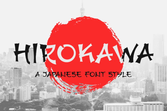 Hirokawa: A Bold Display Font That Elevates Small Business Branding