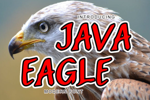 Java Eagle: A Display Font That Elevates Business Branding
