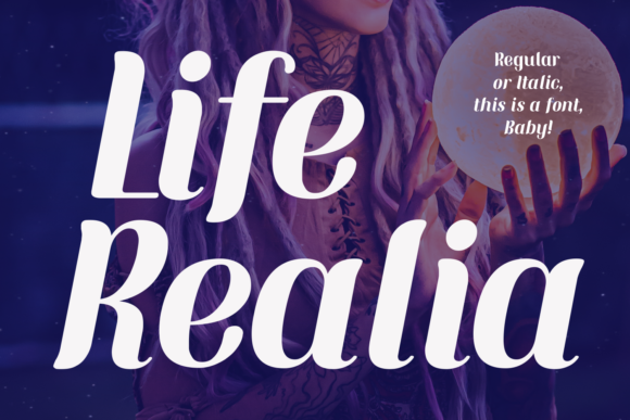 Life Realia: A Font That Transforms Brand Visuals with Style
