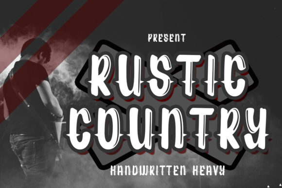 Rustic Country: A Bubbly Display Font for Warm Editorial Design