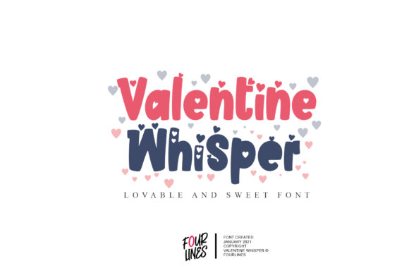 Valentine Whisper: The Display Font That Turns Campaign Text Into Visual Charm