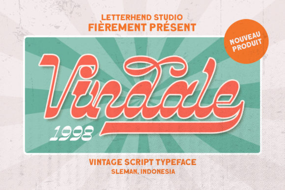 Vindale Font: A Retro Display Typeface That Elevates Web Design