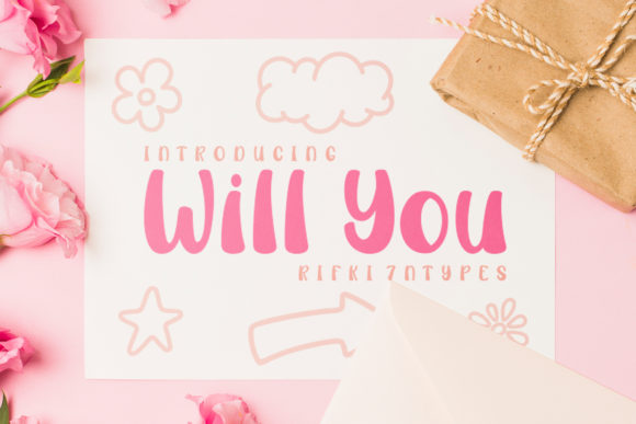 Will You Font: A Joyful Display Typeface for Playful Branding Projects